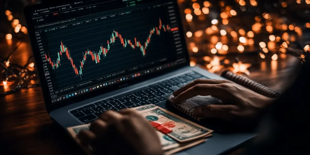 A_realistic_image_of_a_trader_analyzing_a_stock
